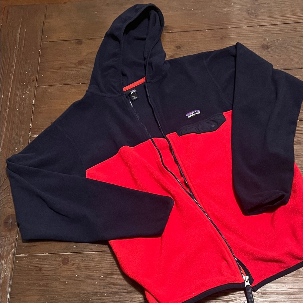 Patagonia Kids Jacket - Red and Navy
